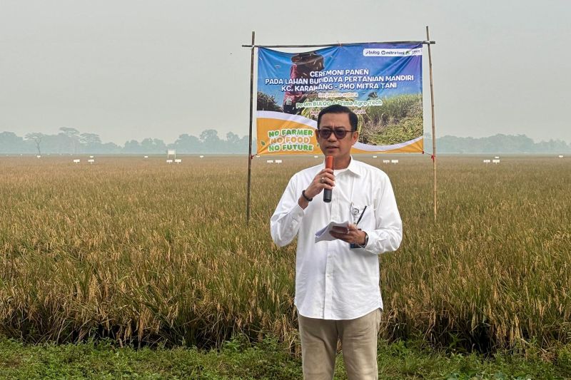 Bulog Jabar menyerap beras hasil panen petani 338.032 ton hingga awal Mei