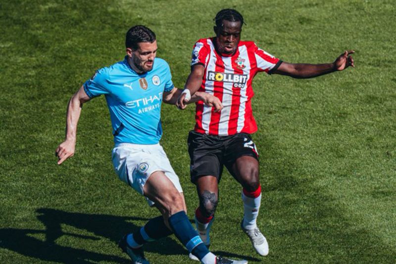 Man City bermain imbang tanpa gol di markas Southampton