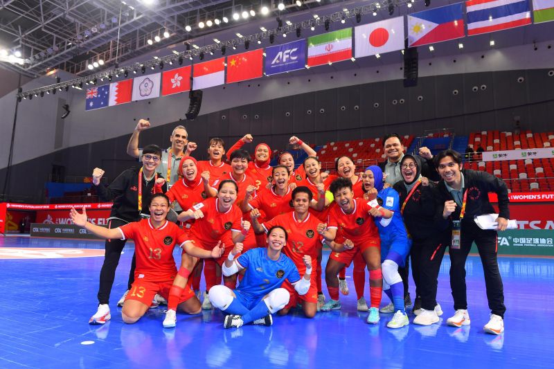 Pelatih futsal putri Indonesia Luis Estrela bangga dengan kerja keras seluruh pemainnya