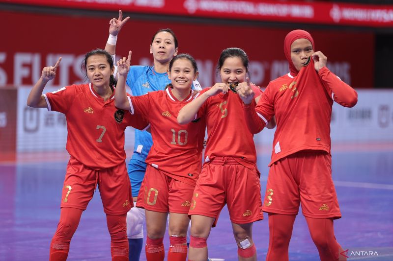 Klasemen akhir Piala Asia Futsal Putri 2025, China jadi satu-satunya tim yang sempurna