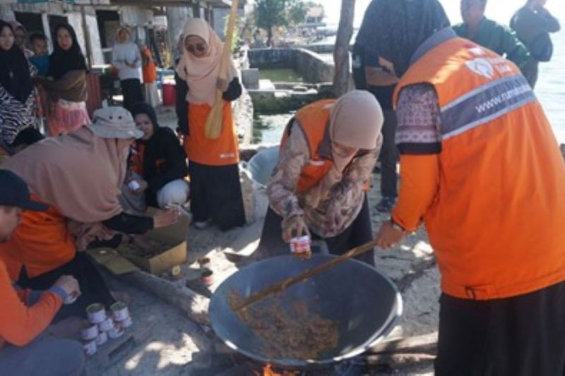 Program Ekspedisi Superqurban di Pulau Barrang