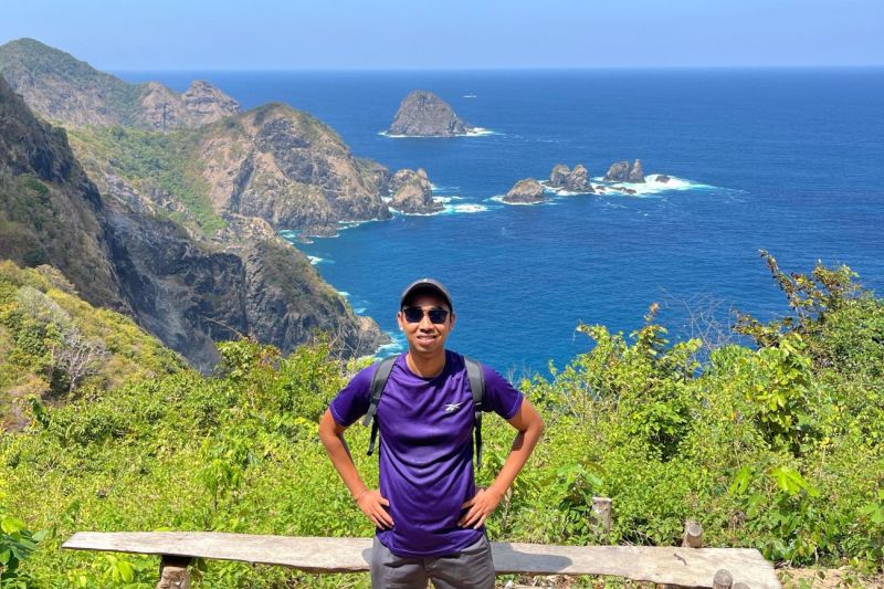Indahnya Pantai Orong Bukal Lombok Barat mirip Raja Ampat di Papua