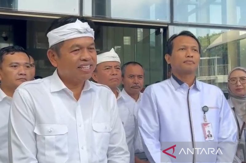 Gubernur Dedi Mulyadi ke KPK bahas upaya realokasi anggaran Pemprov Jabar