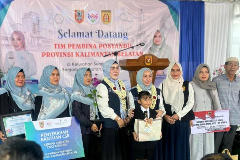 PUPR Kalsel bantu air bersih dan tangki septik bagi warga Banjarbaru