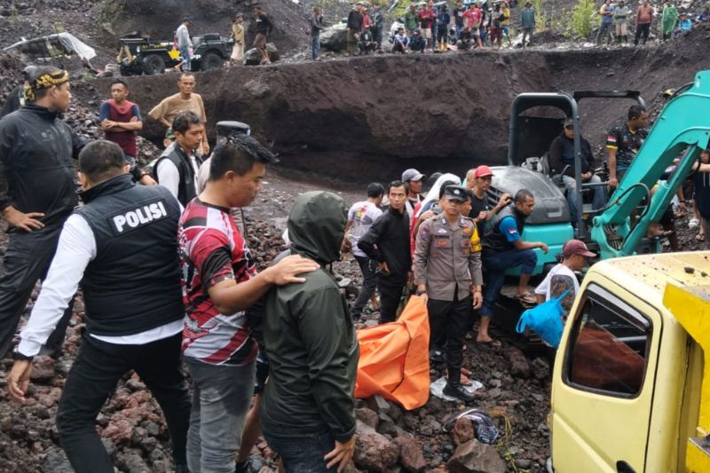Polres Garut mendalami kasus penambang pasir yang tewas di Gunung Guntur