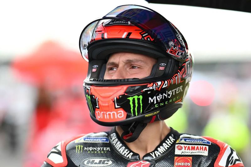 Quartararo sangat sedih setelah gagal menang karena kendala teknis