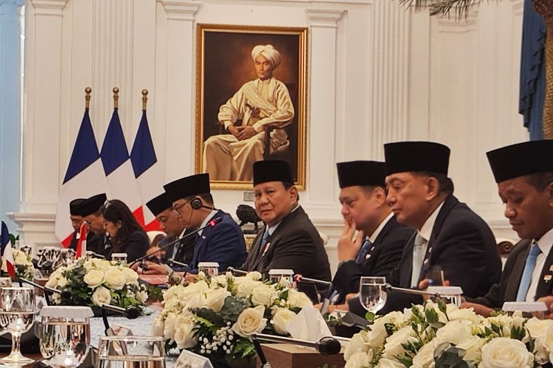 Prabowo sebut hubungan RI-Prancis dilandasi prinsip saling menghormati