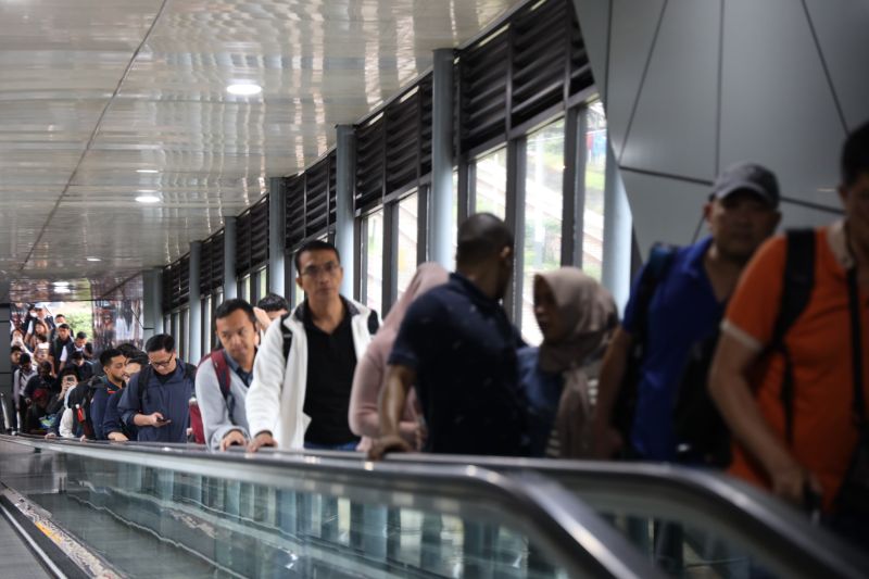 Daop 2 catat 50 ribu pelanggan gunakan kereta api di hari libur