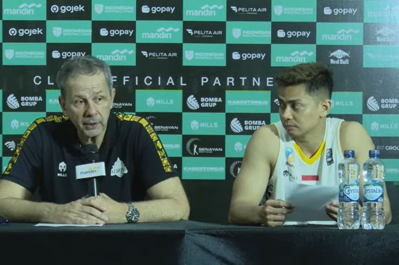Pebasket lokal bersinar, Milos Pejic sebut penampilan terbaik Kesatria Bengawan Solo
