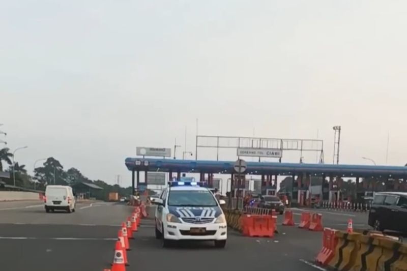 Rekayasa contraflow hari ini diterapkan di Tol Jagorawi arah Puncak