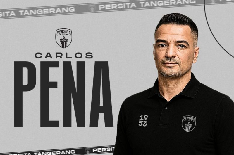 Persita Tangerang resmi umumkan Carlos Pena sebagai pelatih anyar