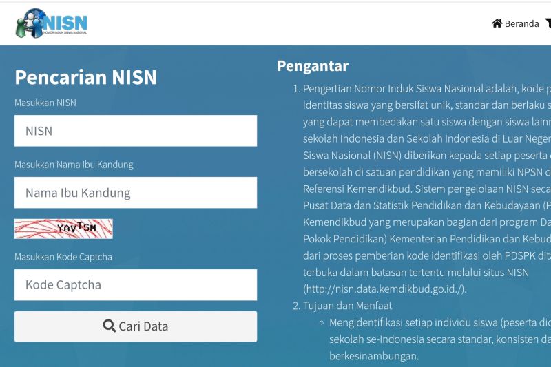 Berikut cara cek NISN online dan tips atasi masalah data nomor induk siswa