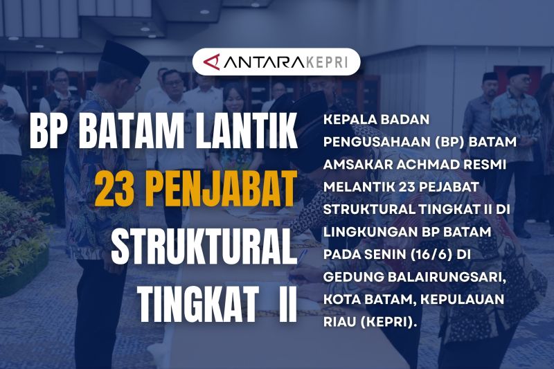 BP Batam lantik 23 penjabat struktural tingkat II