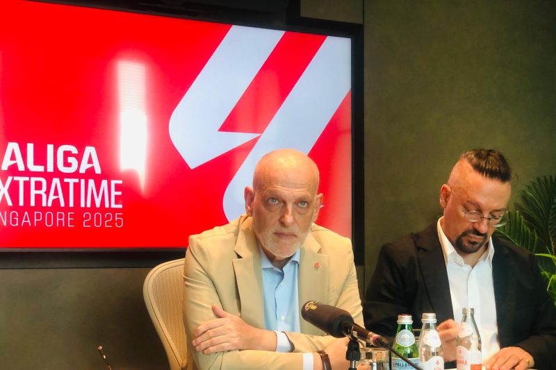 Pesan Javier Tebas agar kompetisi di Indonesia makin berkembang