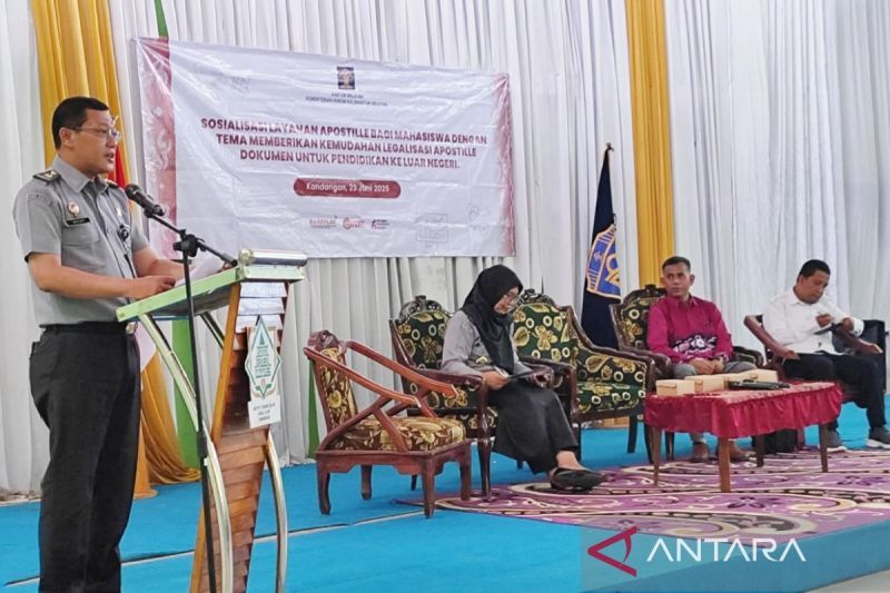 Kemenkum berikan kemudahan layanan Apostille bagi mahasiswa Kandangan