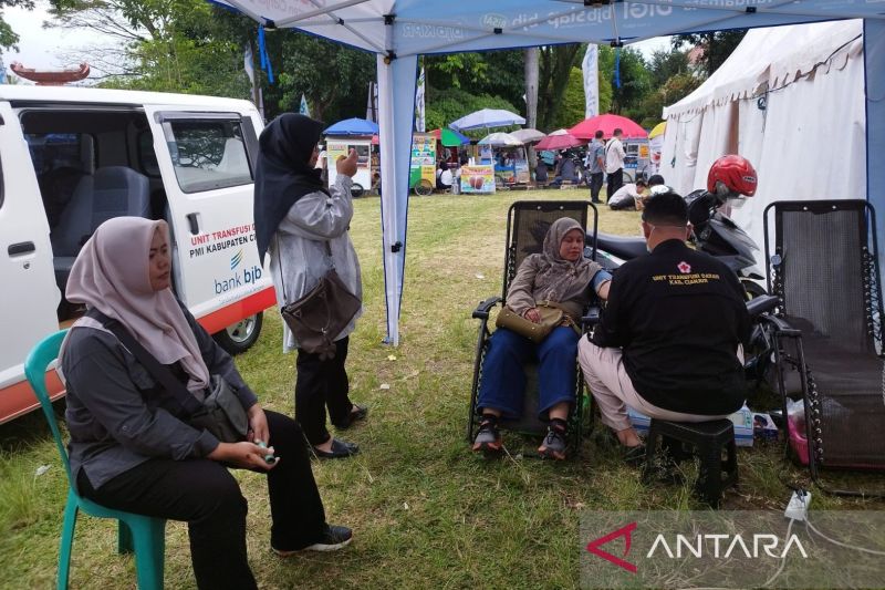 UTD PMI Cianjur mencatat peningkatan pendonor ke gedungnya