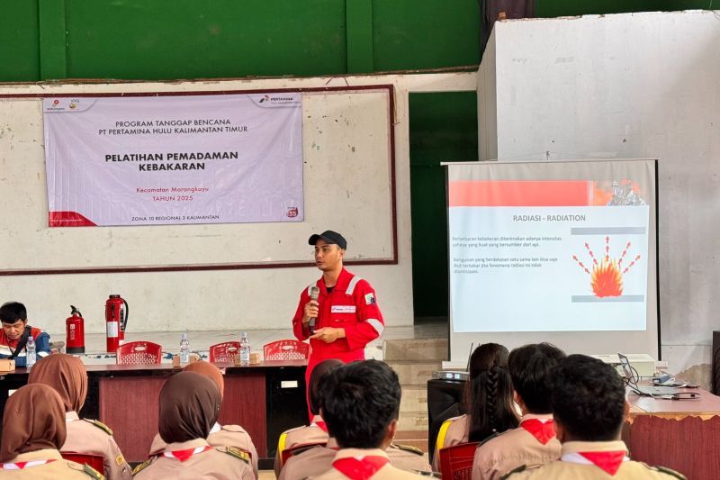 PT Pertamina Hulu Kaltim Gelar Pelatihan Dasar Pemadaman Kebakaran