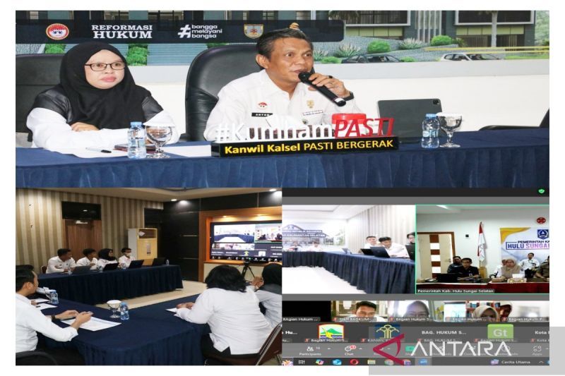 Kemenkum Kalsel fasilitasi pembentukan Raperkada Koperasi Merah Putih