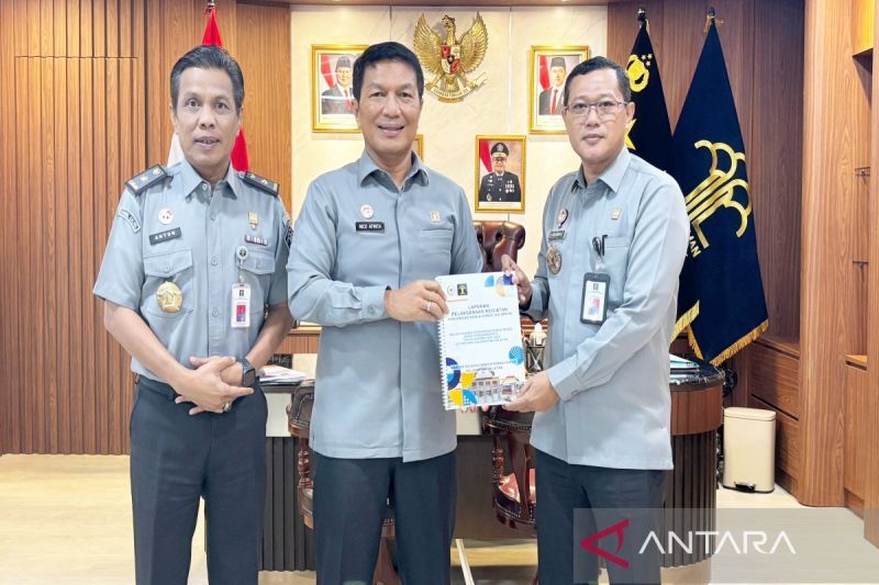 Kemenkum Kalsel temui Sekjen bahas program strategis