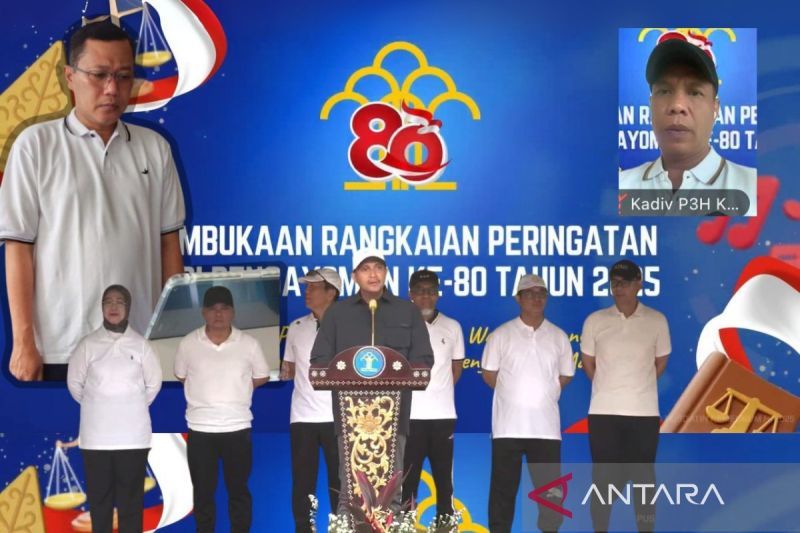 Kemenkum Kalsel hadiri pembukaan rangkaian kegiatan Hari Pengayoman 2025