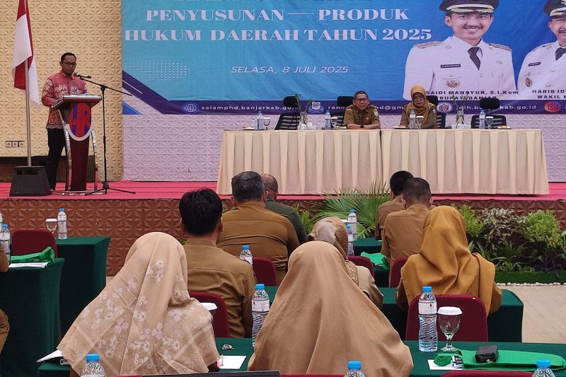 Pemkab Banjar susun produk hukum daerah 2025