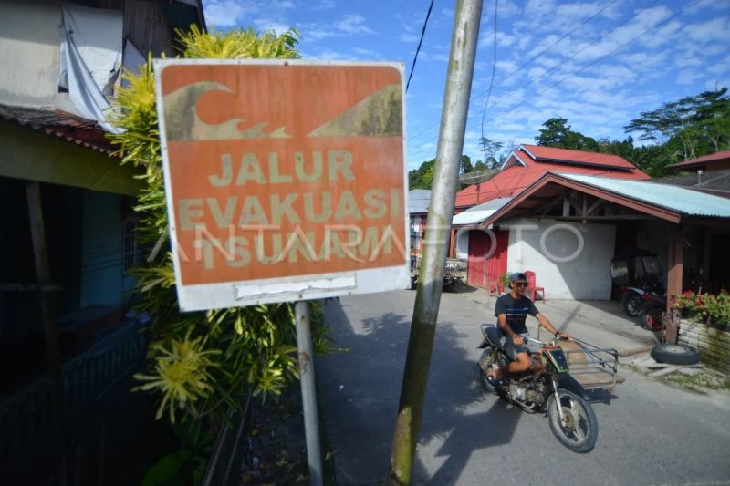 Jalur evakuasi tsunami di Mentawai