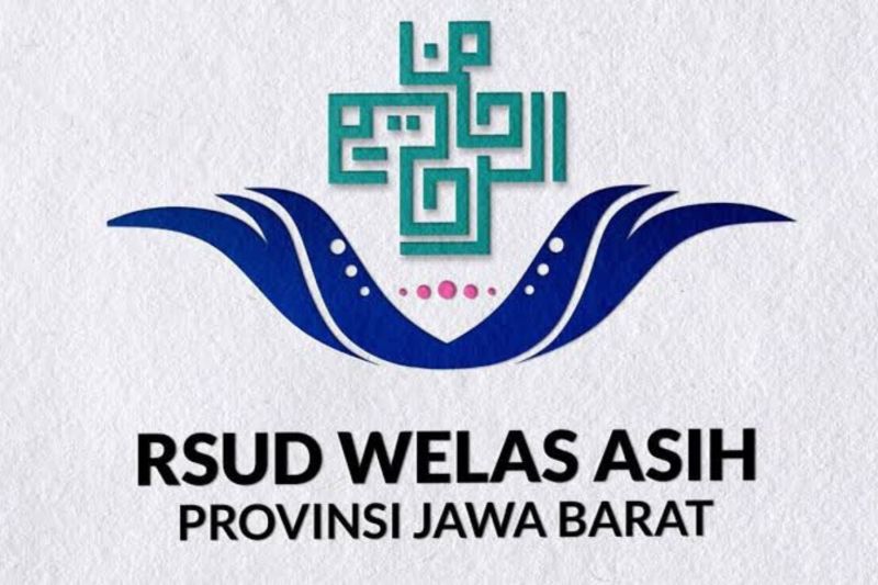 Logo siluet kujang untuk RSUD Welas Asih