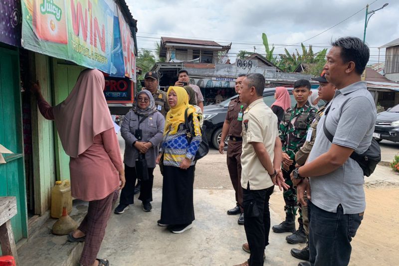 Tim gabungan pantau penjualan gas LPG 3 kilogram di Tabalong