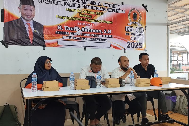Taufik sosialisasikan penyelenggaraan keamanan pangan di Kalsel
