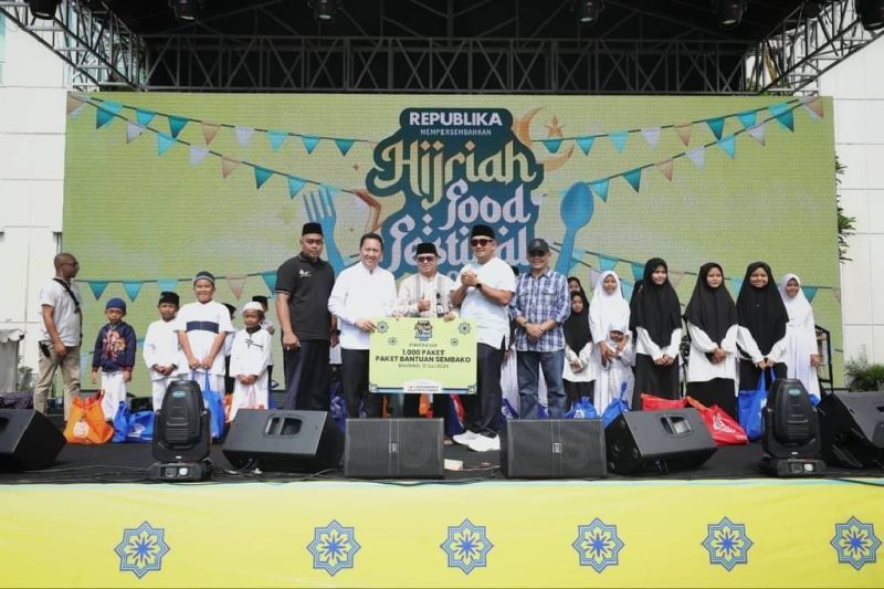Warga Bandung sambut antusias acara Hijriah Food Festival 2025