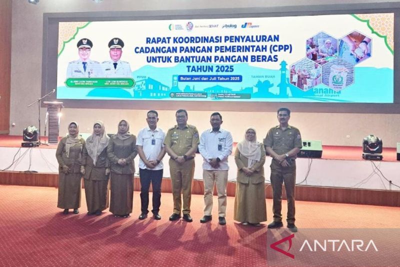 Sosialisasi penyaluran Bantuan Pangan di Deli Serdang.