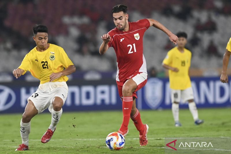 ASEAN U-23 - Indonesia redam Brunei 8-0 tanpa balas
