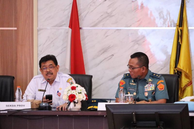 Pemprov Kalsel-Mabes TNI bahas penguatan ketahanan pangan