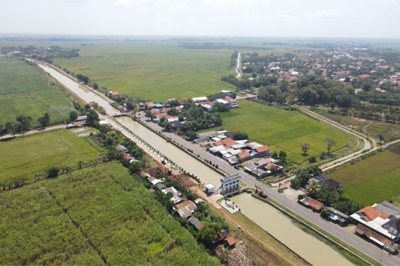 Waskita segera rampungkan irigasi Rentang Indramayu dukung swasembada pangan