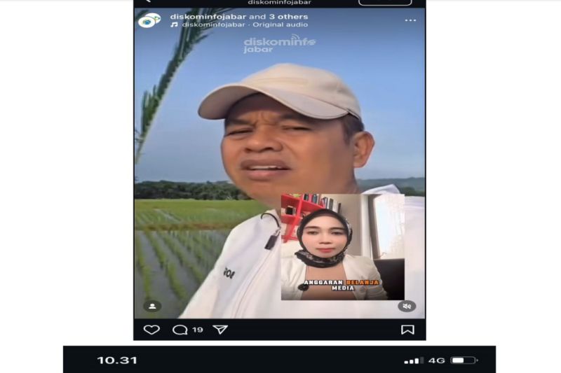 Diskominfo Jabar buka suara pengunggahan foto aktivis di akun resmi pemprov