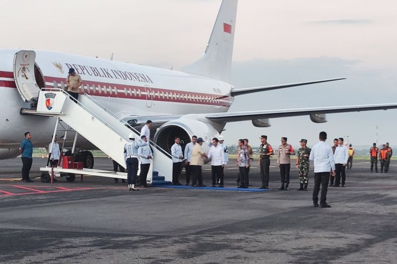Prabowo tiba di Solo, hadiri penutupan Kongres PSI