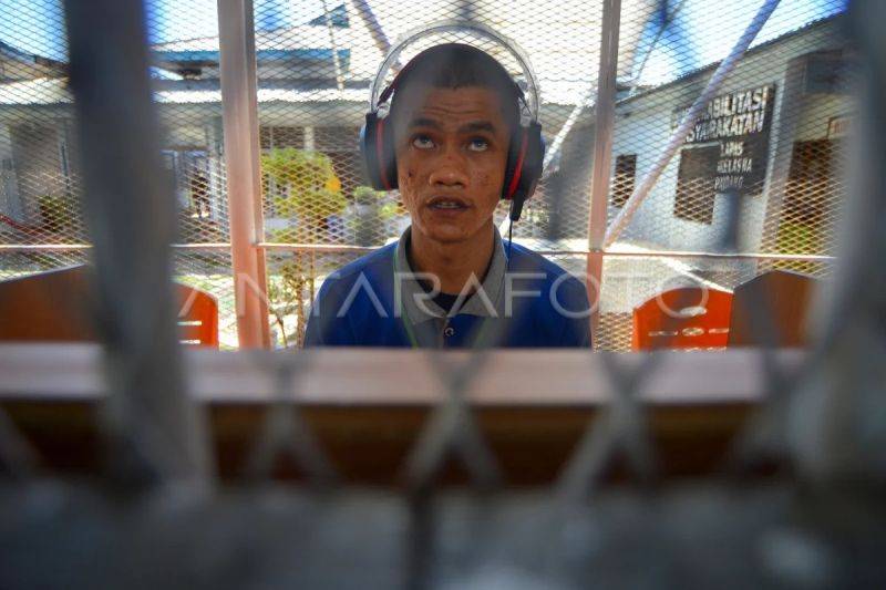 Pelayanan wartelsuspas Lapas Padang