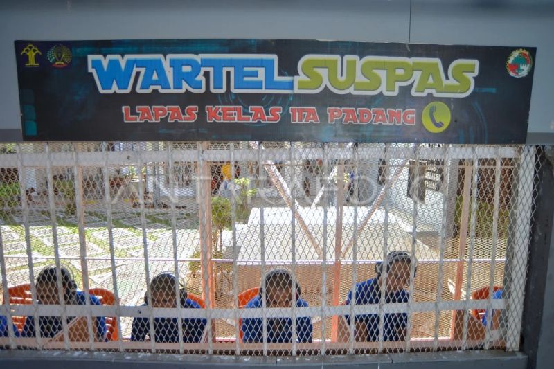 Pelayanan wartelsuspas Lapas Padang