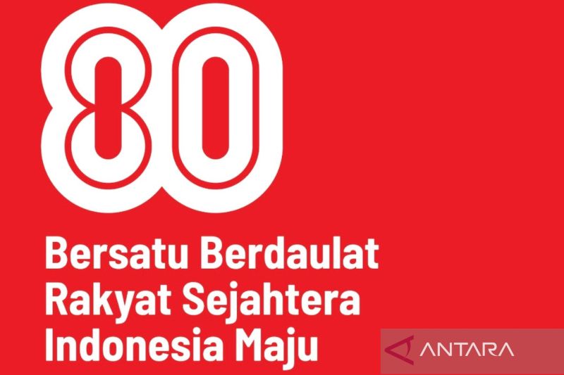 Logo 80 tahun Indonesia diluncurkan, cek link resminya di sini!