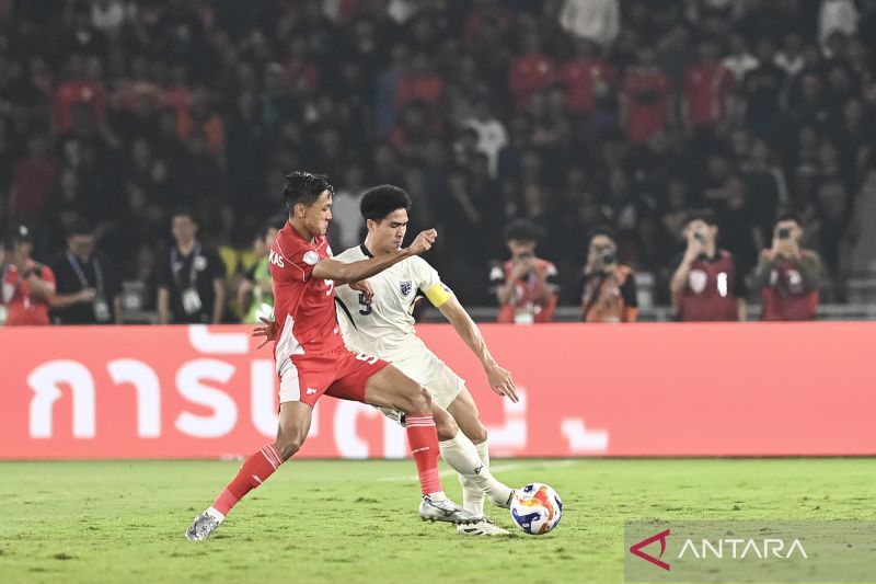 Babak pertama, Indonesia vs Thailand hari ini masih bermain imbang tanpa gol