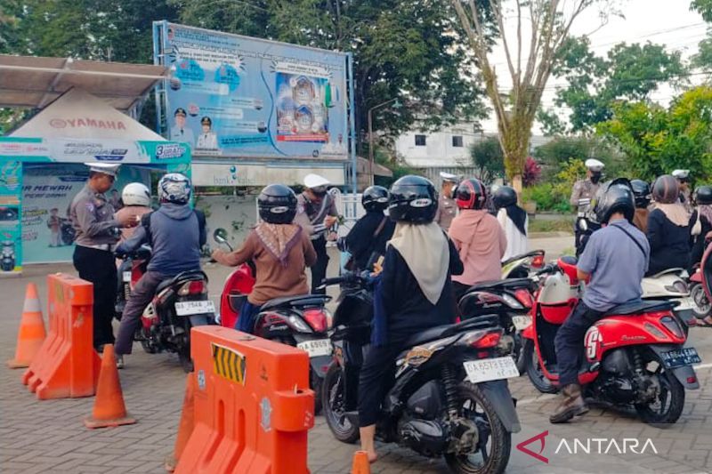 428 pengendara ditindak pada Operasi Patuh Intan 2025