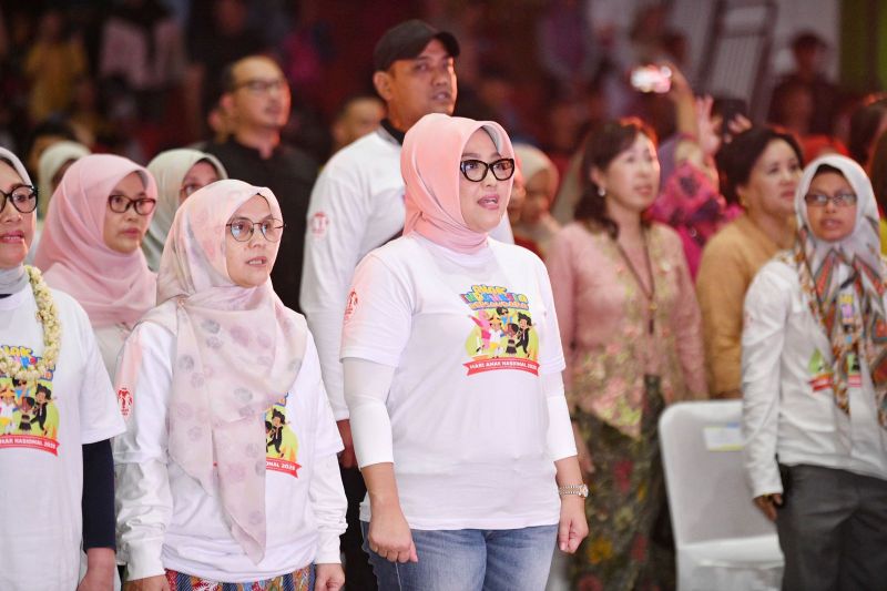 DP3AKB Jabar cetak rekor MURI lewat perpaduan budaya dan keceriaan anak