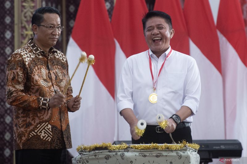 Peresmian pos bantuan hukum Desa dan Kelurahan di Palembang