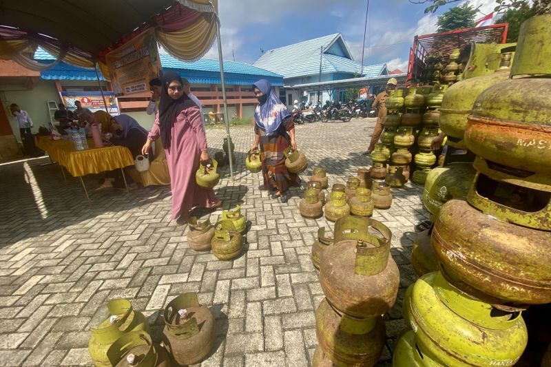 Tapin gelar operasi pasar gas LPG subsidi