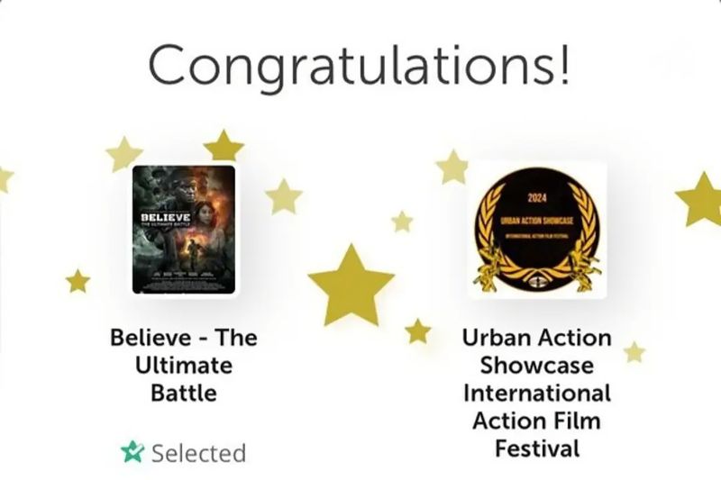 "Believe" tembus seleksi untuk Festival Film Aksi di New York