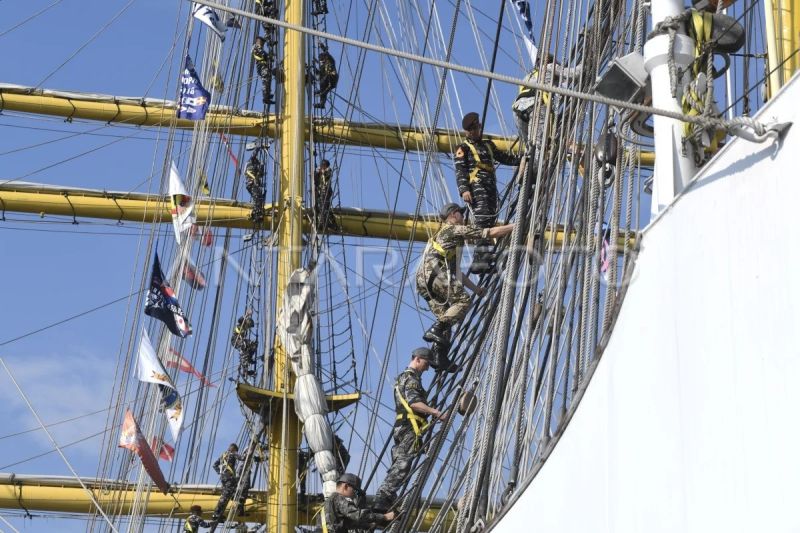 Pelepasan KJK Bima Suci ASEAN Plus Cadet Sail 2025