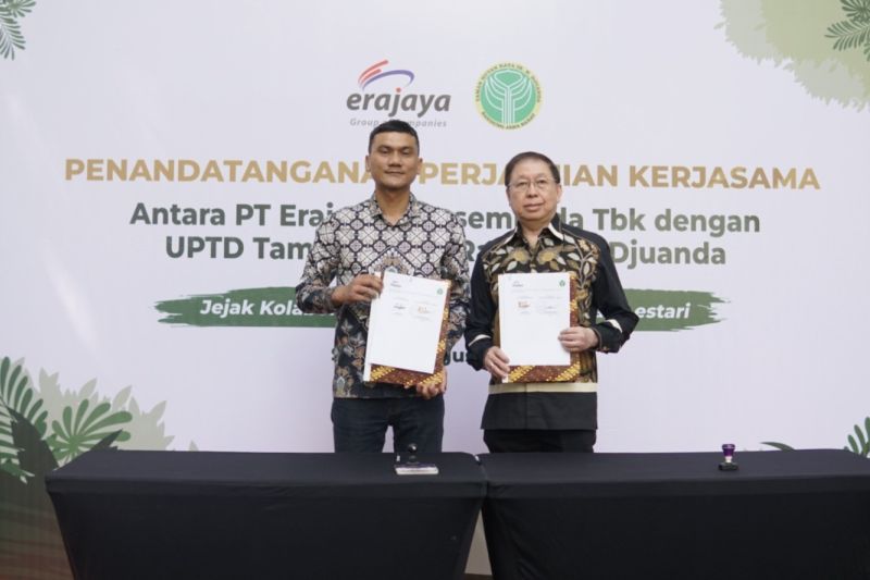 Tahura Djuanda dan Erajaya kolaborasi lestarikan kawasan hutan lindung