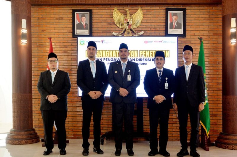 Gubernur Sumut lantik pejabat Perumda Tirtanadi