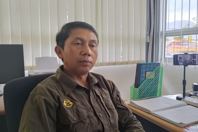 Gunung Marapi hari ini kembali erupsi lontarkan abu vulkanik setinggi 500 meter