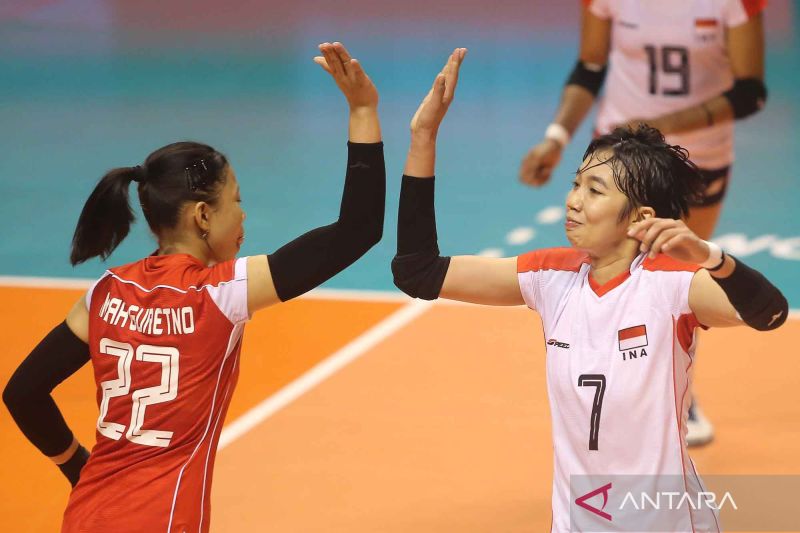 Indonesia terhenti di babak 16 besar Kejuaraan Bola Voli Dunia U-21